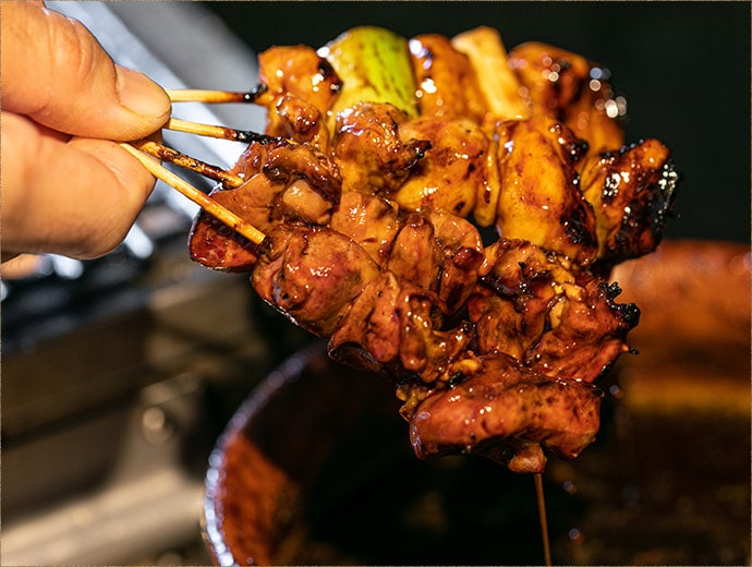 香里園の焼き鳥 居酒屋 安くて美味しい炭火焼鳥 つくねが人気